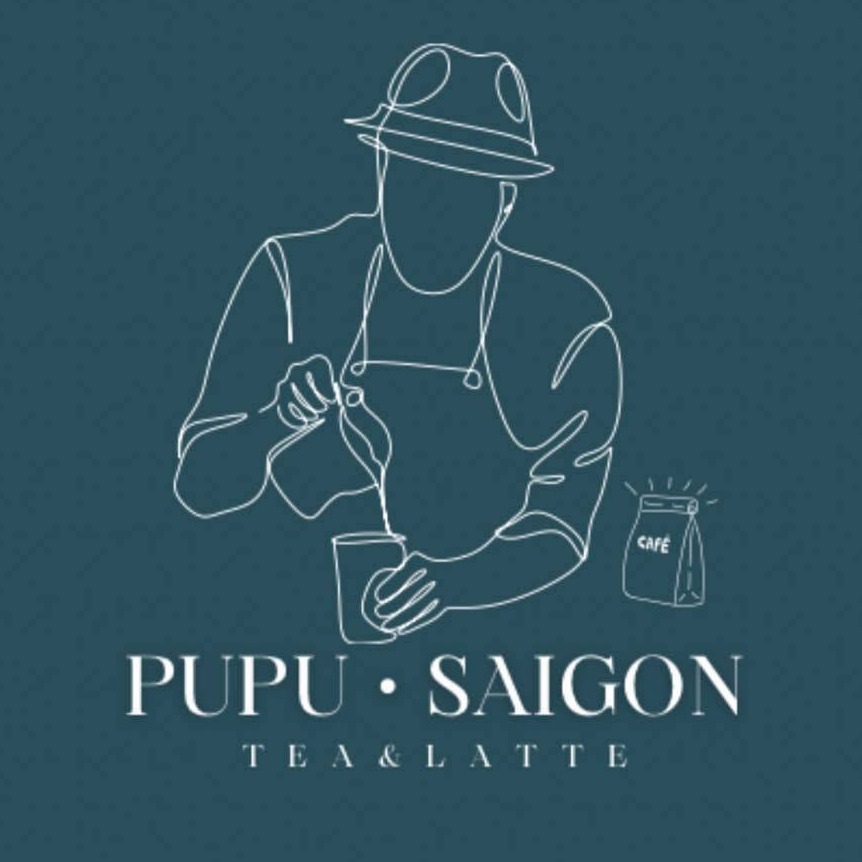 PUPU Saigon Tea&Coffe Logo